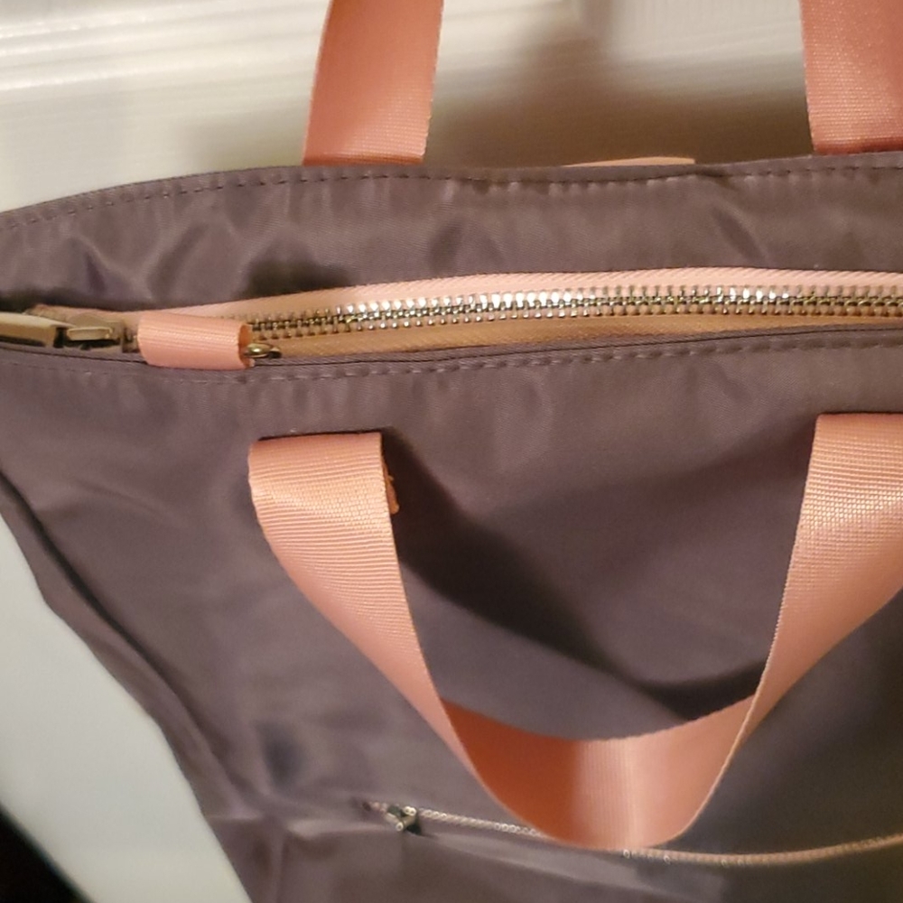 Grey Backpack Purse - Picture 3 of 4